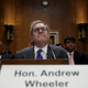 Andrew Wheeler testifying before the Senate Environment and Public Works Committee in August 2018.